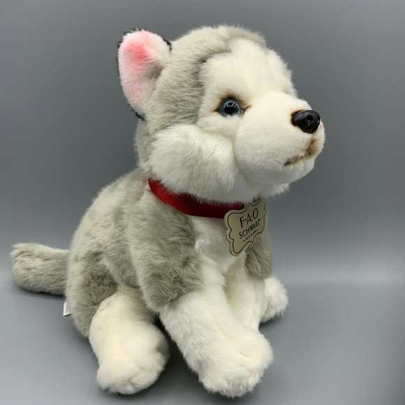 Siberian Husky Stuffed Plush Dog | Poshmark